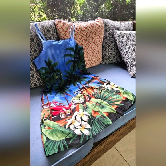 πNWOT Colorful Print Floral Summer Dressπ - Picture 2 of 6